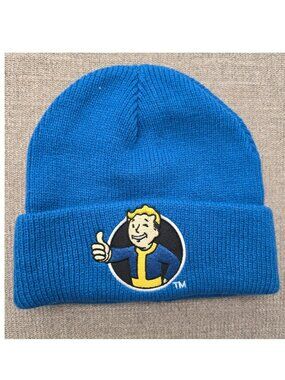 Fallout Vault Boy Knit Beanie Hat